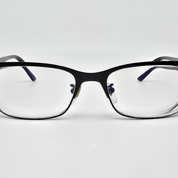 Gucci GG0494OJ 001 Black Rectangular Titanium Eyeglasses Frame Japan 56-18-150 - Picture 3 of 13